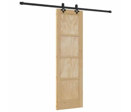 Slankios Durys Orkdal Ruda 61 X 198,5 Cm Kietos Pušies Mediena