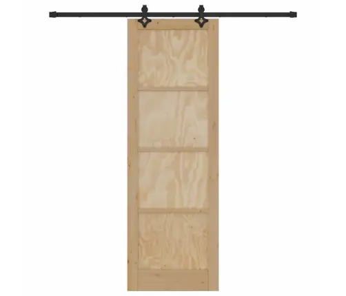 Liugukse Komplekt Muu Orkdal Naturaalne Ja Must 78 X 232 Cm Liugukse Komplekt Muu Orkdal Naturaalne Ja Must 78 X 232 Cm