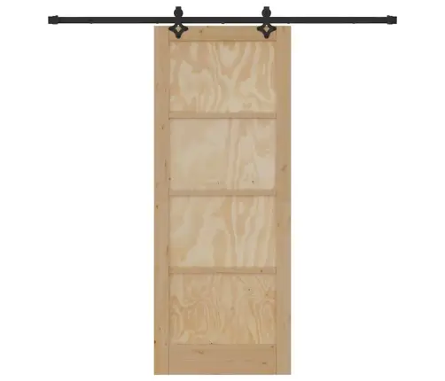 Liugukse Komplekt Muu Orkdal Naturaalne Ja Must 83 X 211 Cm