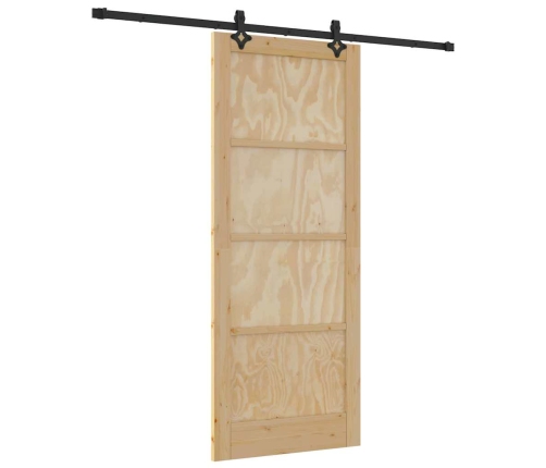 Liugukse Komplekt Muu Orkdal Naturaalne Ja Must 86 X 211 Cm