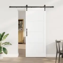 Slankios Durys Kita Orkdal Balta Ir Juoda 83 X 202 Cm