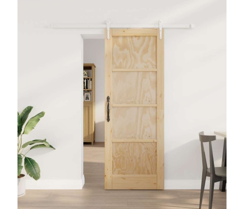 Libisev Uks Muu Orkdal Looduslik Ja Valge 73.5 X 198.5 Cm