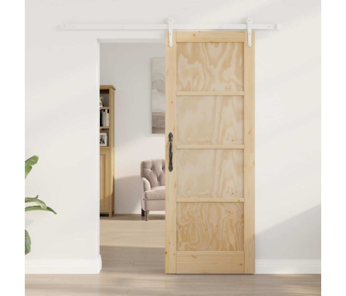 Libisev Uks Muu Orkdal Looduslik Ja Valge 73.5 X 198.5 Cm