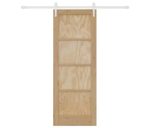 Slankios Durys Kita Orkdal Natūrali Ir Balta 73.5 X 198.5 Cm