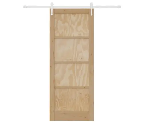 Libisev Uks Muu Orkdal Looduslik Ja Valge 83 X 211 Cm