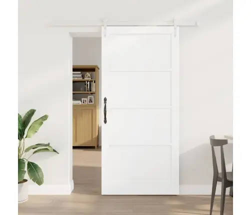 Slankios Durys Orkdal Balta 93 X 202 Cm Kietos Pušies Mediena