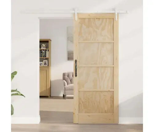 Libisev Uks Muu Orkdal Looduslik Ja Valge 83 X 202 Cm