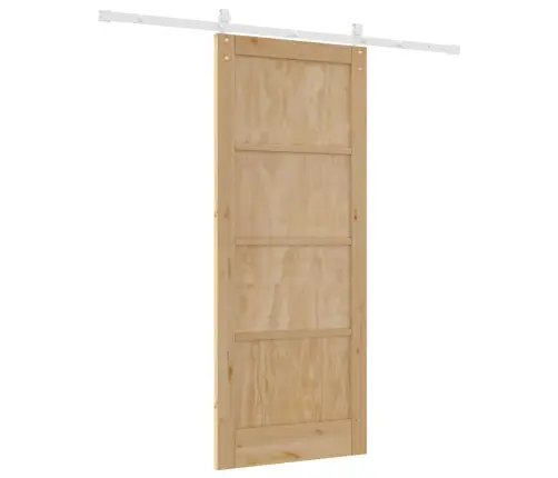 Libisev Uks Muu Orkdal Looduslik Ja Valge 83 X 202 Cm