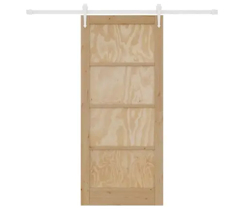 Libisev Uks Muu Orkdal Looduslik Ja Valge 86 X 198.5 Cm