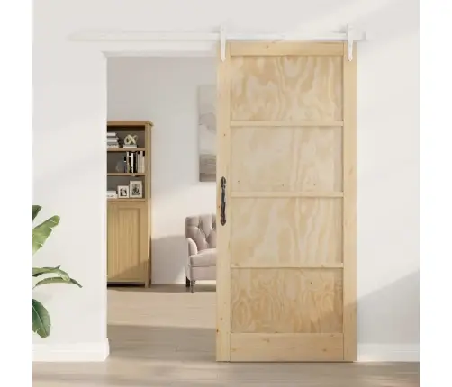 Slankios Durys Orkdal Ruda 93 X 211 Cm Kietos Pušies Mediena