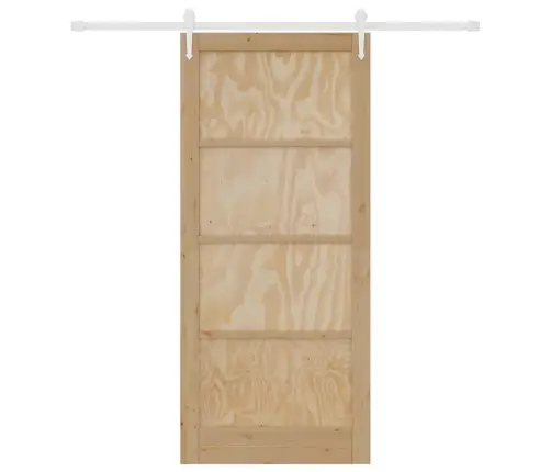 Slankios Durys Orkdal Ruda 93 X 211 Cm Kietos Pušies Mediena