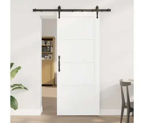 Slankios Durys Orkdal Balta 83 X 202 Cm Pušies Masyvas