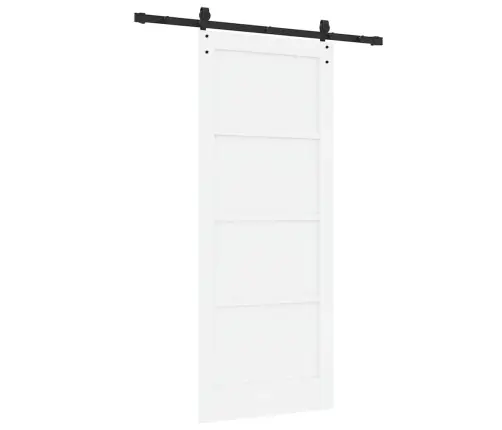 Slankios Durys Orkdal Balta 83 X 202 Cm Pušies Masyvas