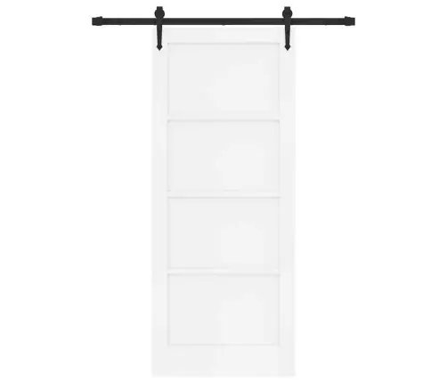 Slankios Durys Orkdal Balta 83 X 202 Cm Pušies Masyvas