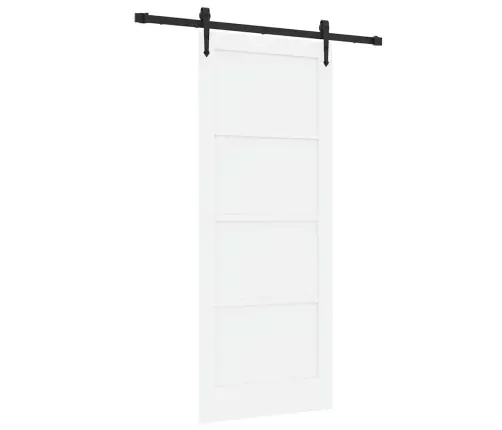 Slankios Durys Orkdal Balta 83 X 202 Cm Pušies Masyvas