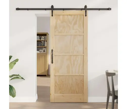 Slankios Durys Orkdal Ruda 83 X 202 Cm Pušies Masyvas