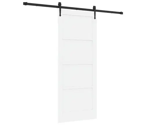 Libisev Uks Orkdal Valge 83 X 202 Cm Männipuit