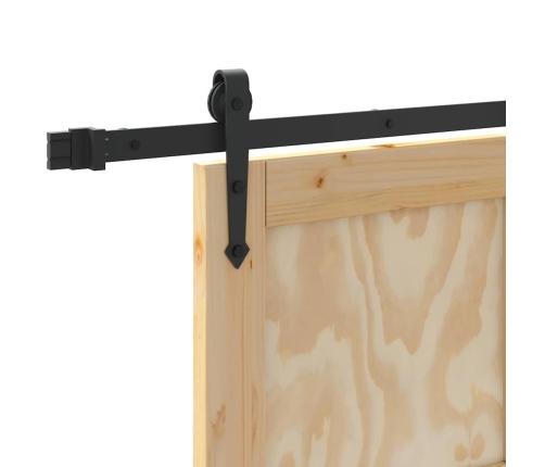 Libisev Uks Orkdal Pruun 83 X 232 Cm Männipuit