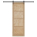 Libisev Uks Orkdal Pruun 83 X 232 Cm Männipuit