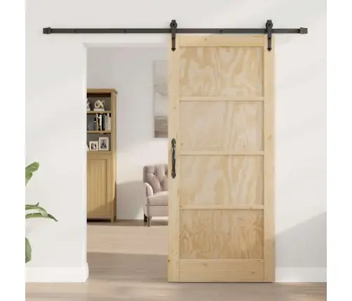 Slankios Durys Orkdal Ruda 86 X 198.5 Cm Pušies Masyvas