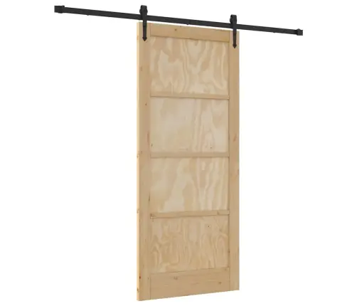 Slankios Durys Orkdal Ruda 86 X 198.5 Cm Pušies Masyvas
