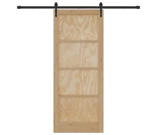 Libisev Uks Orkdal Pruun 86 X 211 Cm Männipuit