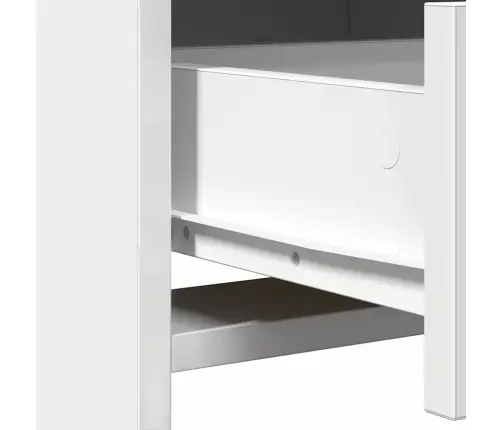 Tualetes Galds Ar Led Gaismām Balts 50X41X135 Cm Vidaxl