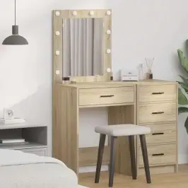 Grima Galds Sonomas Ozola 50 X 41 X 135 Cm Inženierijas Koks Vidaxl Grima Galds Sonomas Ozola 50 X 41 X 135 Cm Inženierijas Koks Vidaxl