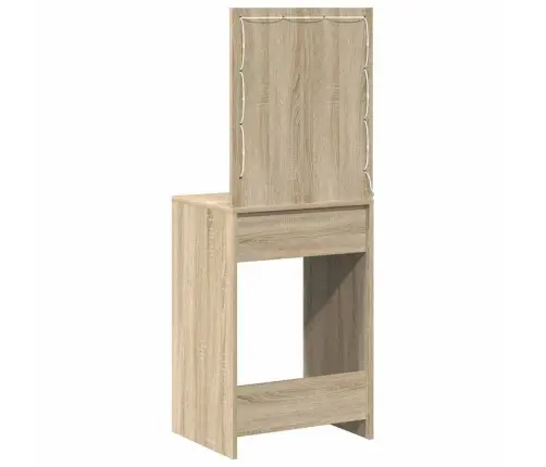 Apmaksas Galdiņš Ar Led Gaismām, Sonoma Ozols 50X41X135 Cm Vidaxl Apmaksas Galdiņš Ar Led Gaismām, Sonoma Ozols 50X41X135 Cm Vidaxl