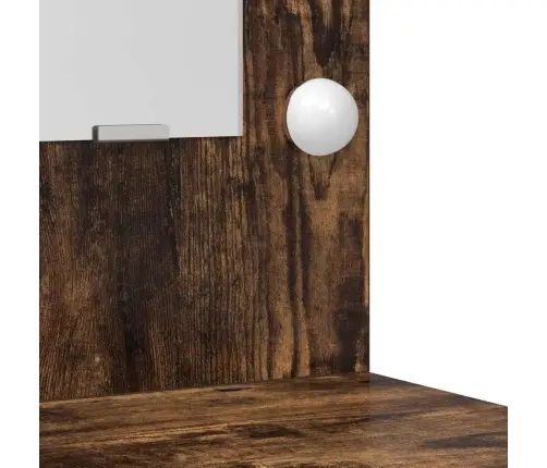 Kosmetinis Staliukas Su Stalčių Dūminio Ąžuolo 50 X 41 X 135 Cm Kosmetinis Staliukas Su Stalčių Dūminio Ąžuolo 50 X 41 X 135 Cm