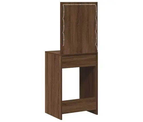 Meigisoe Sahtliga Pruun Tamme 50 X 41 X 135 Cm Tehispuit Meigisoe Sahtliga Pruun Tamme 50 X 41 X 135 Cm Tehispuit
