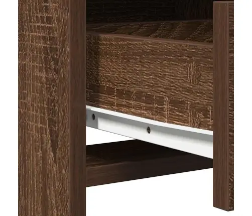 Kõrgushein Sahtliga Pruun Tamm 40 X 41 X 135 Cm Tehispuit