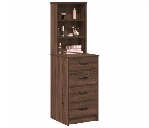 Kõrgushein Sahtliga Pruun Tamm 40 X 41 X 135 Cm Tehispuit