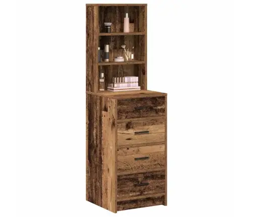 Aukštas Spintelė Sena Mediena 40 X 41 X 135 Cm Apdirbta Mediena