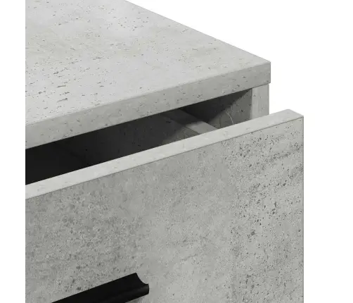 Sānu Galds Betona Pelēks 40X41X75 Cm Inženierijas Koks Vidaxl Sānu Galds Betona Pelēks 40X41X75 Cm Inženierijas Koks Vidaxl