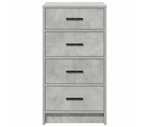 Sānu Galds Betona Pelēks 40X41X75 Cm Inženierijas Koks Vidaxl Sānu Galds Betona Pelēks 40X41X75 Cm Inženierijas Koks Vidaxl