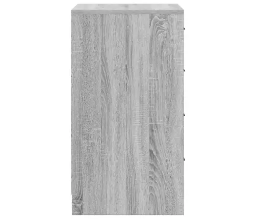 Skapītis Pelēks Sonoma 40X41X75 Cm Inženierijas Koks Vidaxl