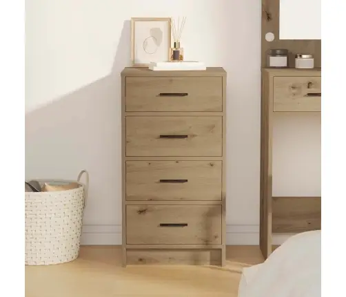 Kabalas Artisano Ąžuolo 40 X 41 X 75 Cm Apdirbta Mediena