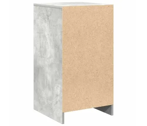 Sāngaldiņš Betona Pelēks 40X41X75 Cm Inženierijas Koks Vidaxl