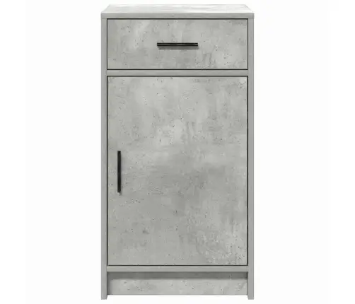 Sāngaldiņš Betona Pelēks 40X41X75 Cm Inženierijas Koks Vidaxl