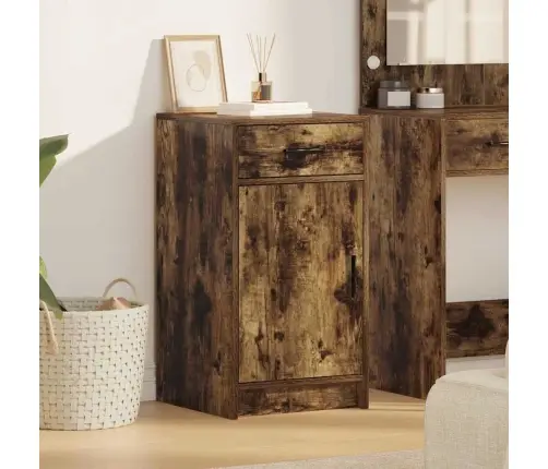 Sideboard Dūmota Ozola 40X41X75 Cm Inženierijas Koks Vidaxl