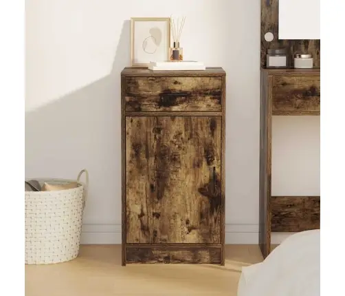 Sideboard Dūmota Ozola 40X41X75 Cm Inženierijas Koks Vidaxl
