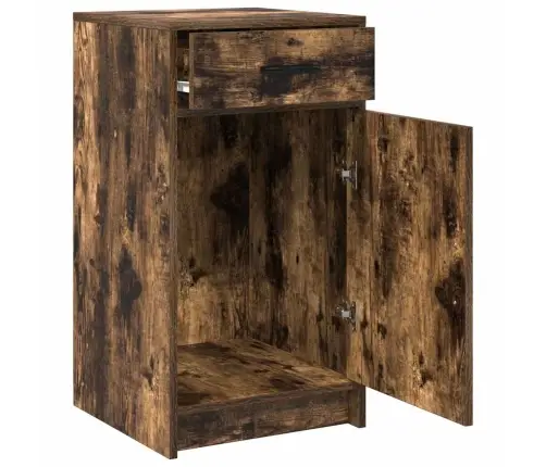 Sideboard Dūmota Ozola 40X41X75 Cm Inženierijas Koks Vidaxl