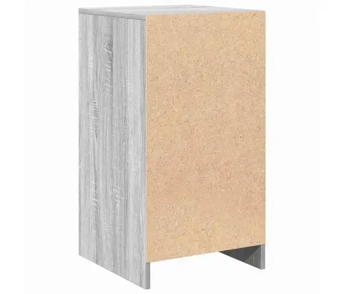 Sānu Galds Pelēks Sonoma 40X41X75 Cm Inženierijas Koks Vidaxl