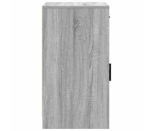 Sānu Galds Pelēks Sonoma 40X41X75 Cm Inženierijas Koks Vidaxl