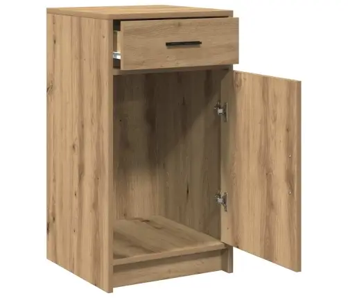 Blakus Galds Artisan Oak 40X41X75 Cm Inženierijas Koks Vidaxl