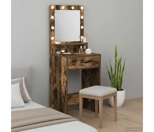 Riietumislaud Suitsetatud Tamm 50 X 41 X 135 Cm Tehispuit