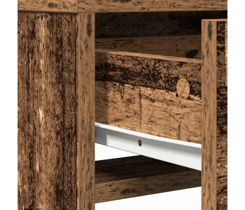 Kosmētikas Galdiņš Vecs Koks 50 X 41 X 135 Cm Inženierijas Koks Vidaxl