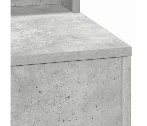 Riietumislaud Riiuliga Betoonhall 100 X 41 X 135 Cm Tehispuit