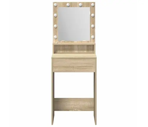 Riietumislaud Riiuliga Sonoma Tamm 50 X 41 X 135 Cm Tehispuit